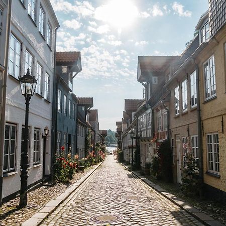 Grosses Apartment Mit 2 Balkonen Zentral Am Nordertor Flensburg Exteriör bild