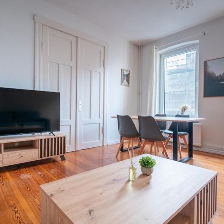 Grosses Apartment Mit 2 Balkonen Zentral Am Nordertor Flensburg Exteriör bild