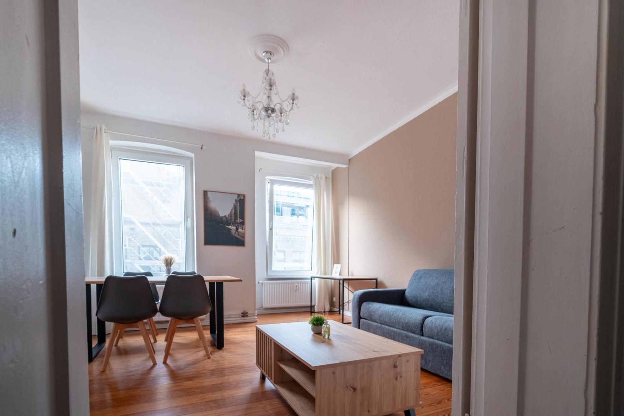 Grosses Apartment Mit 2 Balkonen Zentral Am Nordertor Flensburg Exteriör bild