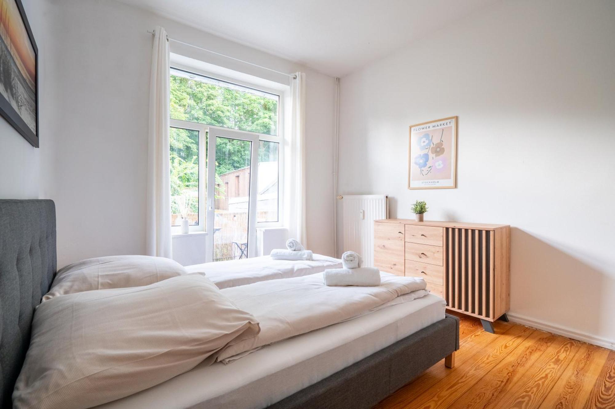 Grosses Apartment Mit 2 Balkonen Zentral Am Nordertor Flensburg Exteriör bild