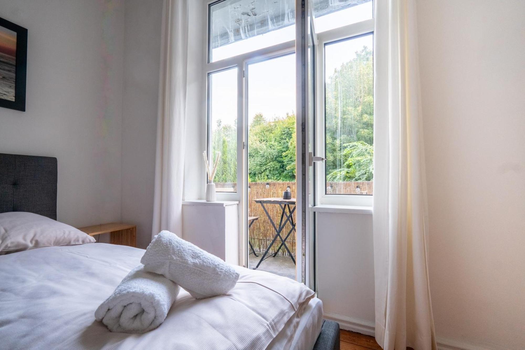 Grosses Apartment Mit 2 Balkonen Zentral Am Nordertor Flensburg Exteriör bild